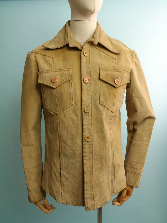 70s Suede Jacket - Size S/M