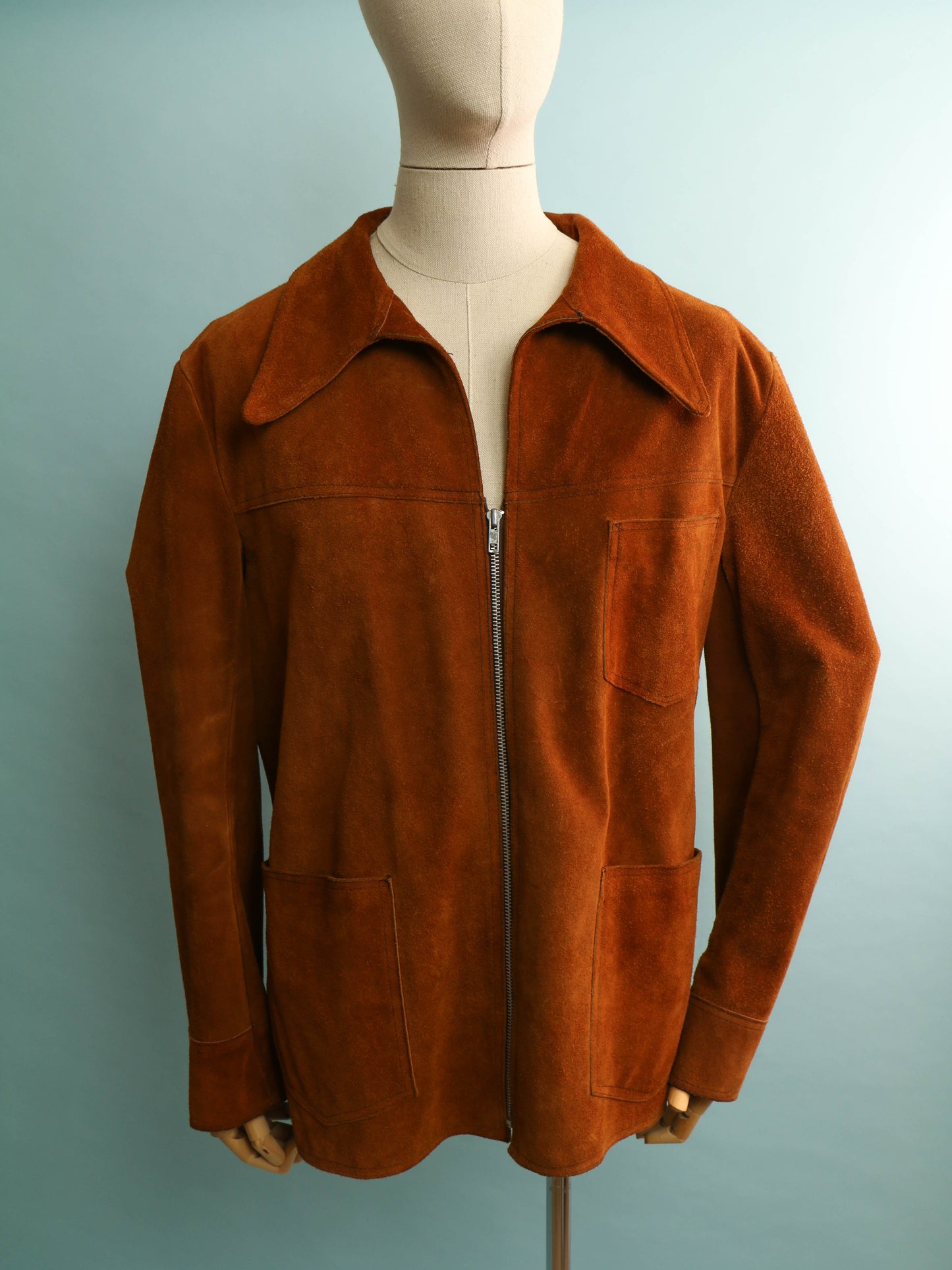 70s Suede Jacket - Size L