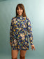 60s Floral Tunic - Size M