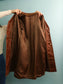 70s Leather Coat - Size XS