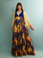 70s Maxi Dress - Size S/M