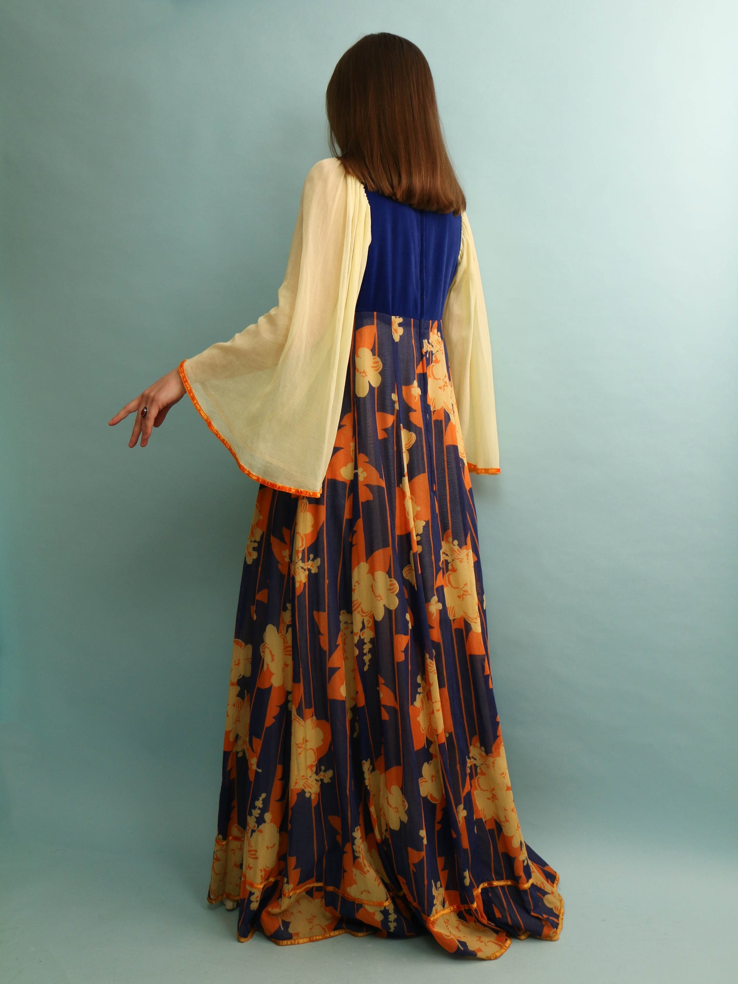 70s Maxi Dress - Size S/M