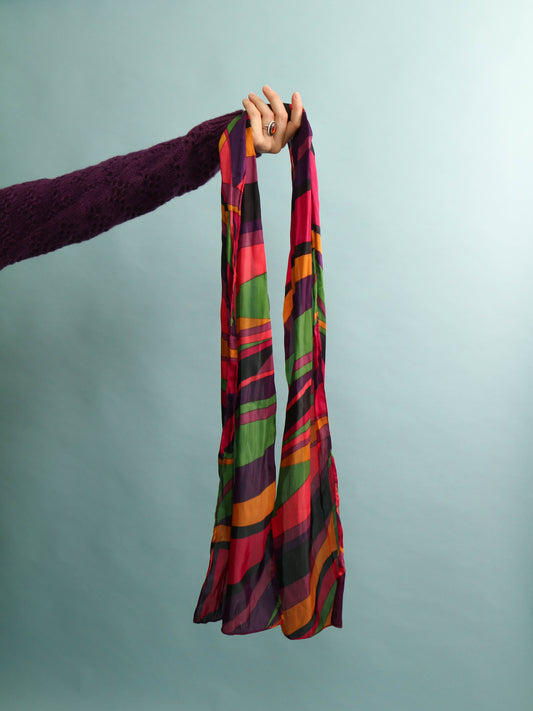 Retro Print Scarf