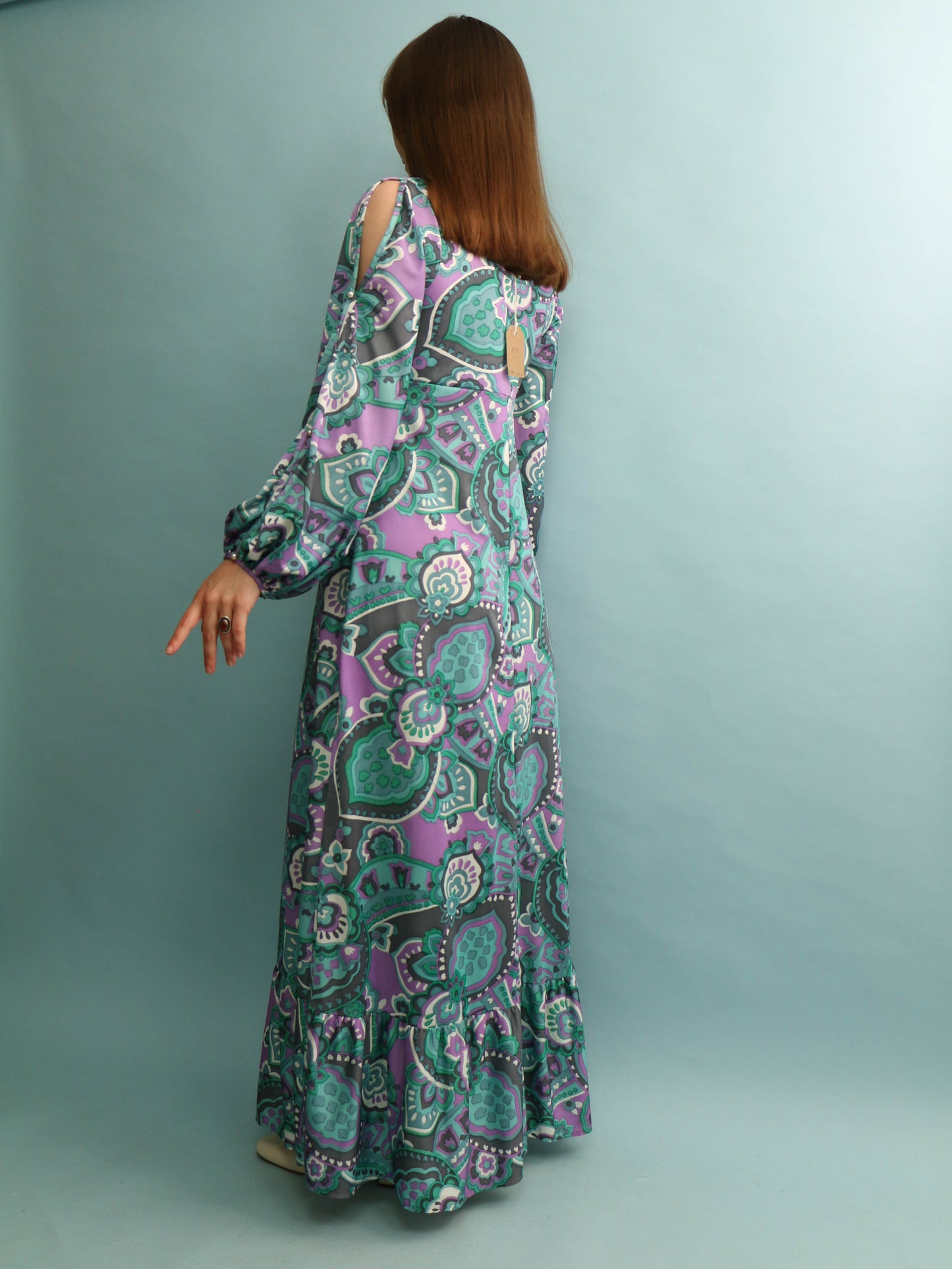 70s Paisley Maxi - Size S