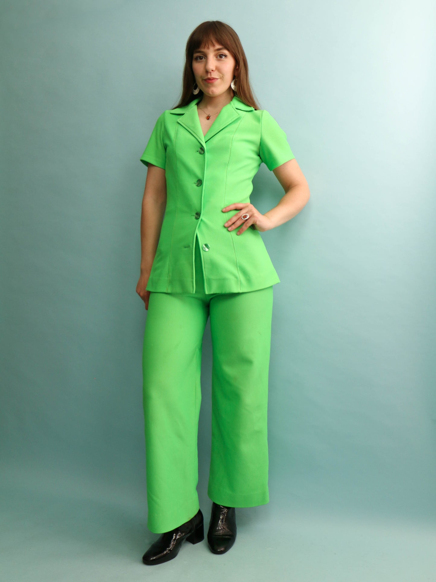 70s Trouser Suit - Size S