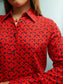 60s Print Shirt - Size M