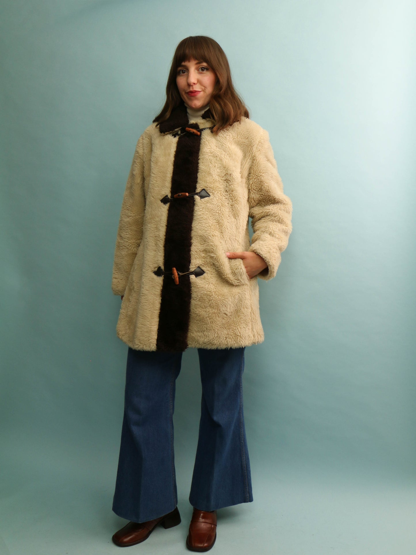 60s Teddy Coat - Size M/L