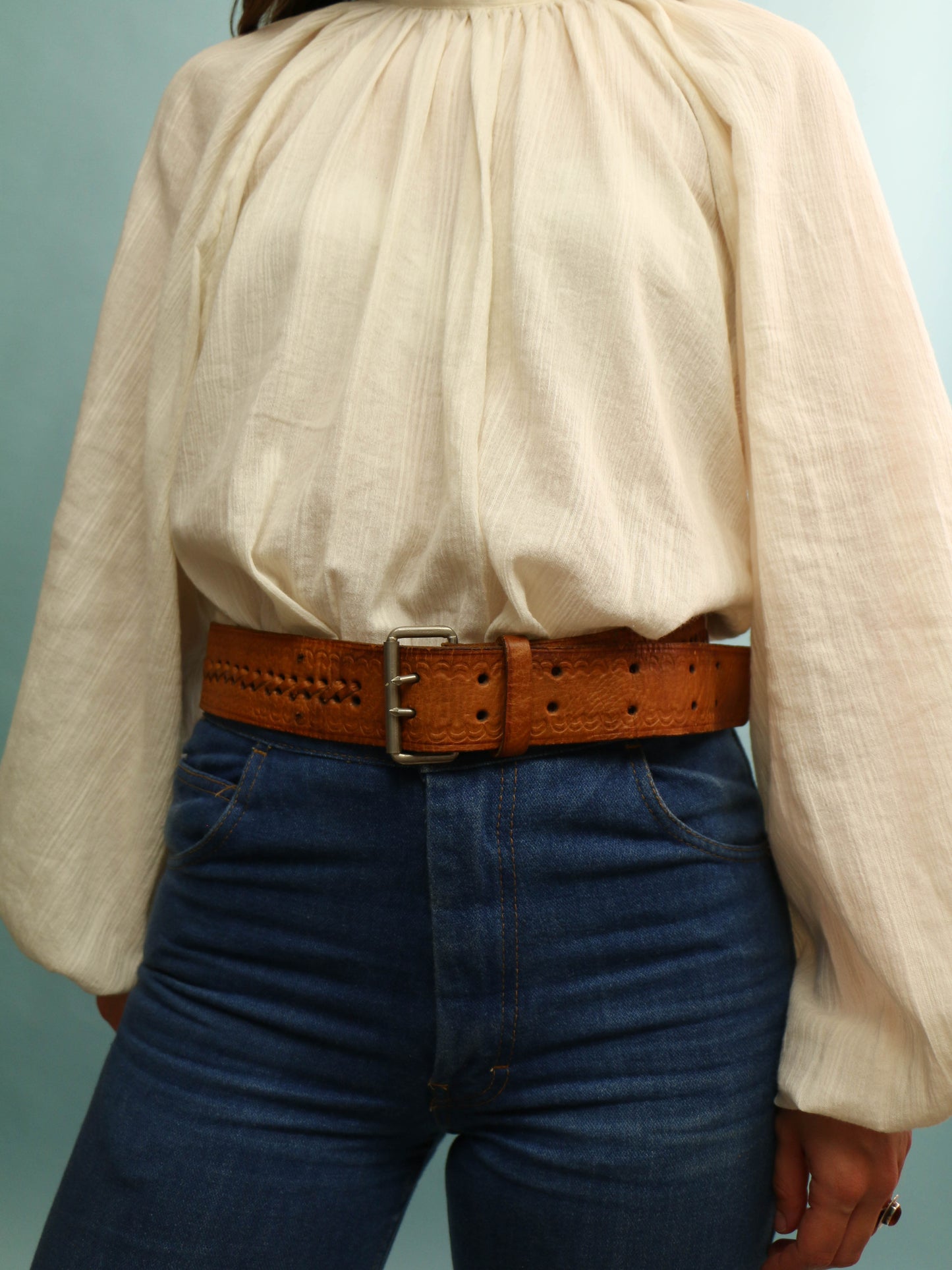 70s Leather Belt