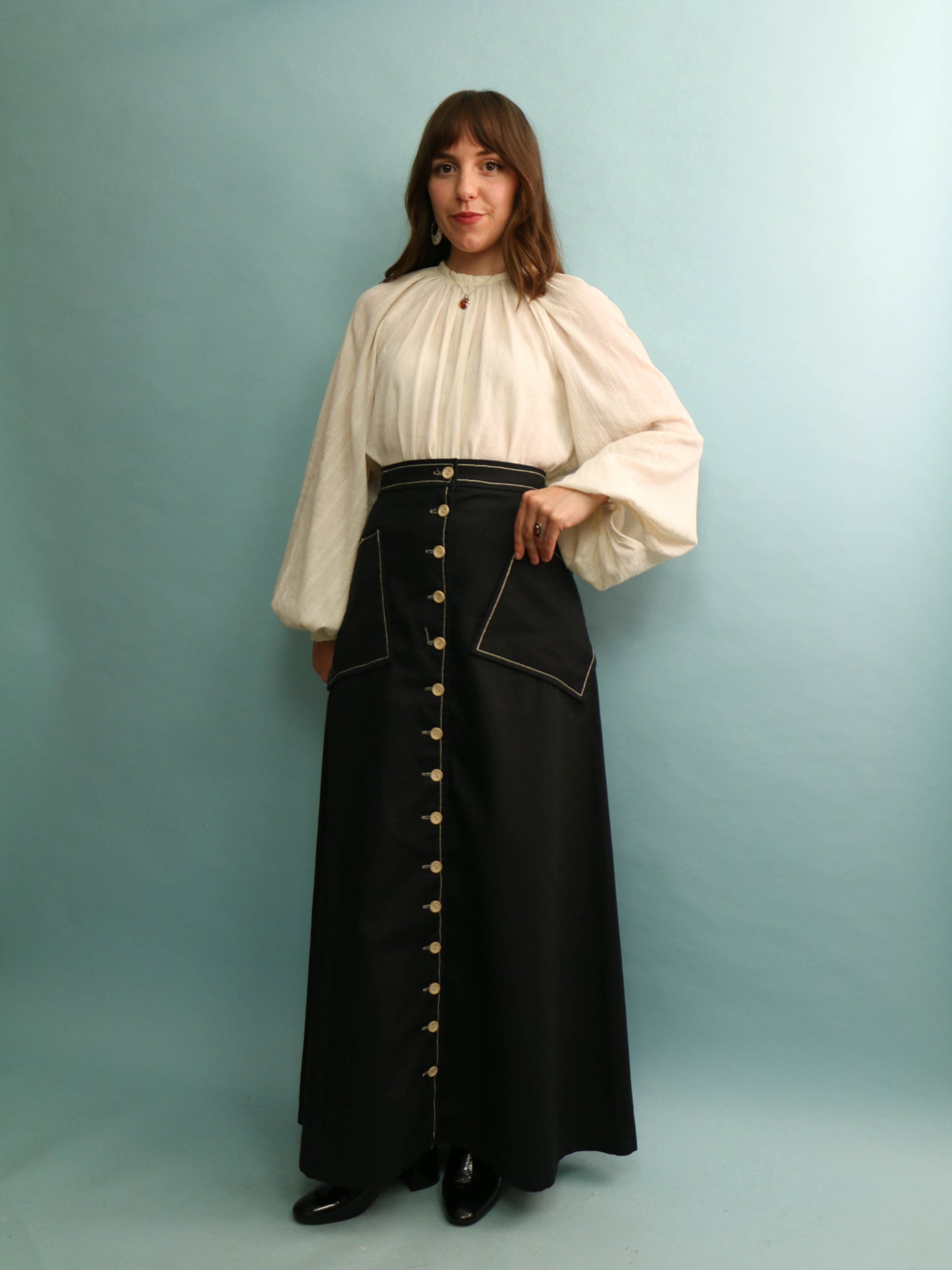 70s Quad Skirt - 26” Waist