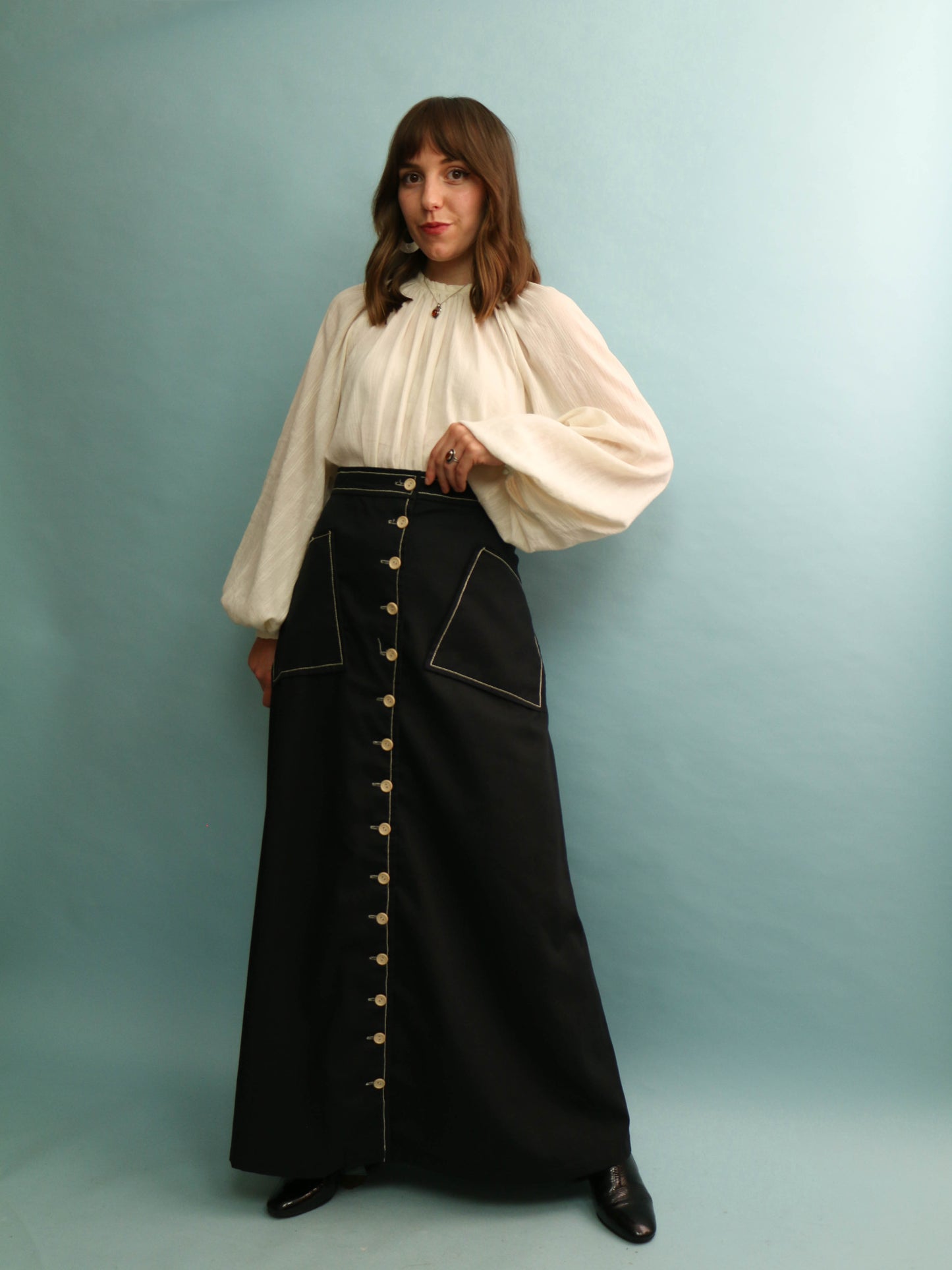 70s Quad Skirt - 26” Waist