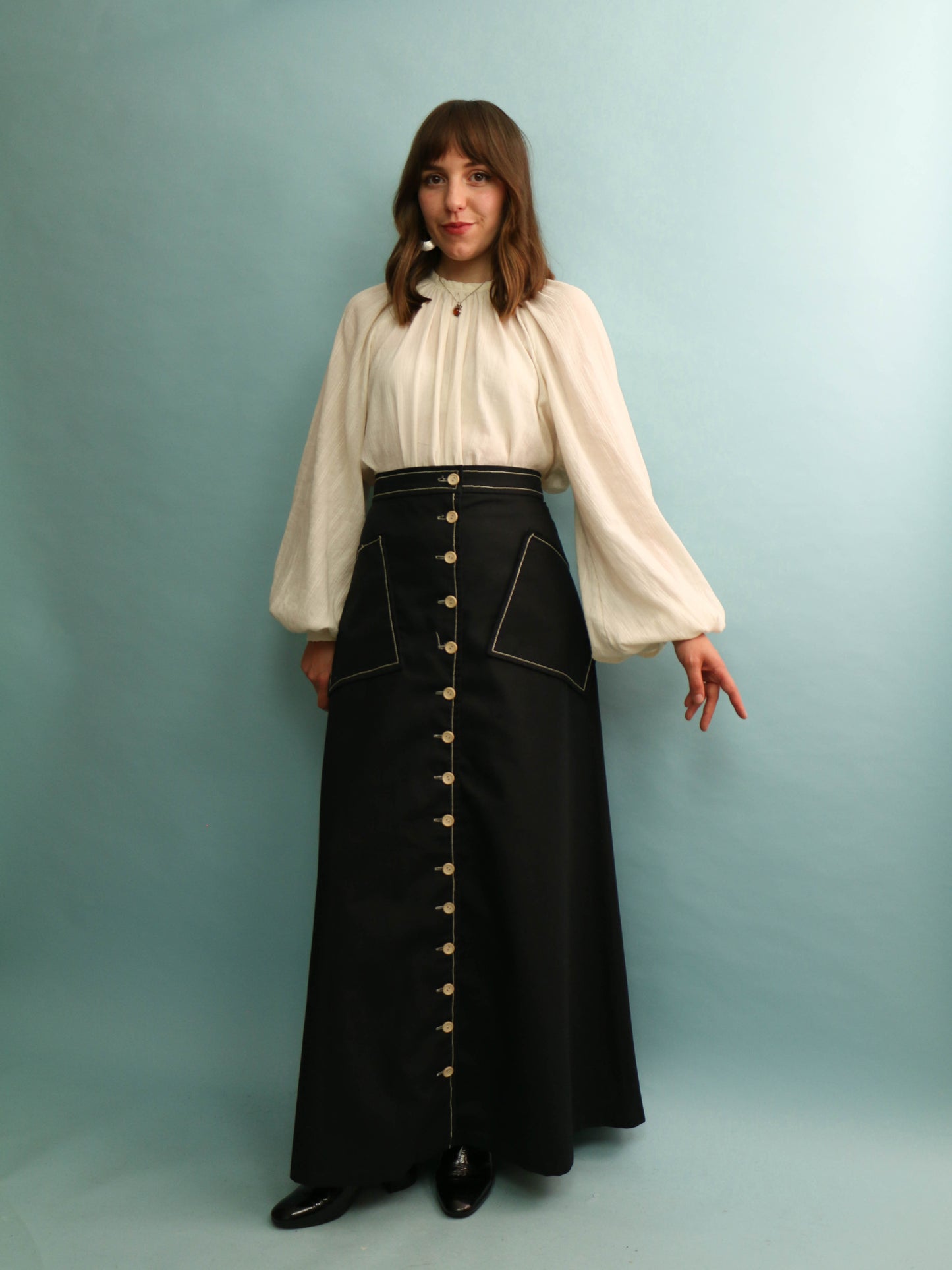 70s Quad Skirt - 26” Waist