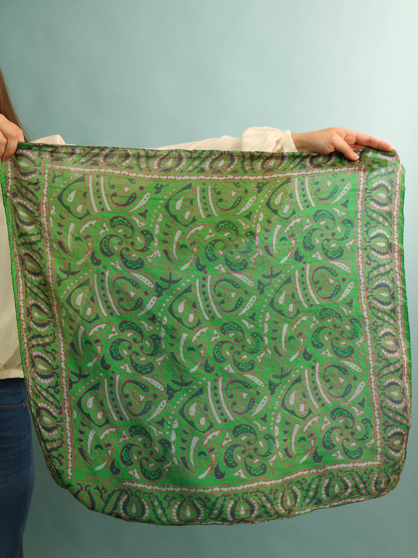 70s Silk Scarf