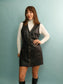 60s Leather Vest - Size M