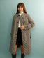 Vintage Checked Trench Coat - Size M/L