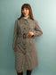 Vintage Checked Trench Coat - Size M/L