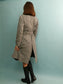 Vintage Checked Trench Coat - Size M/L