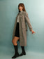 Vintage Checked Trench Coat - Size M/L