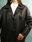 60s Leather Trench - Size L