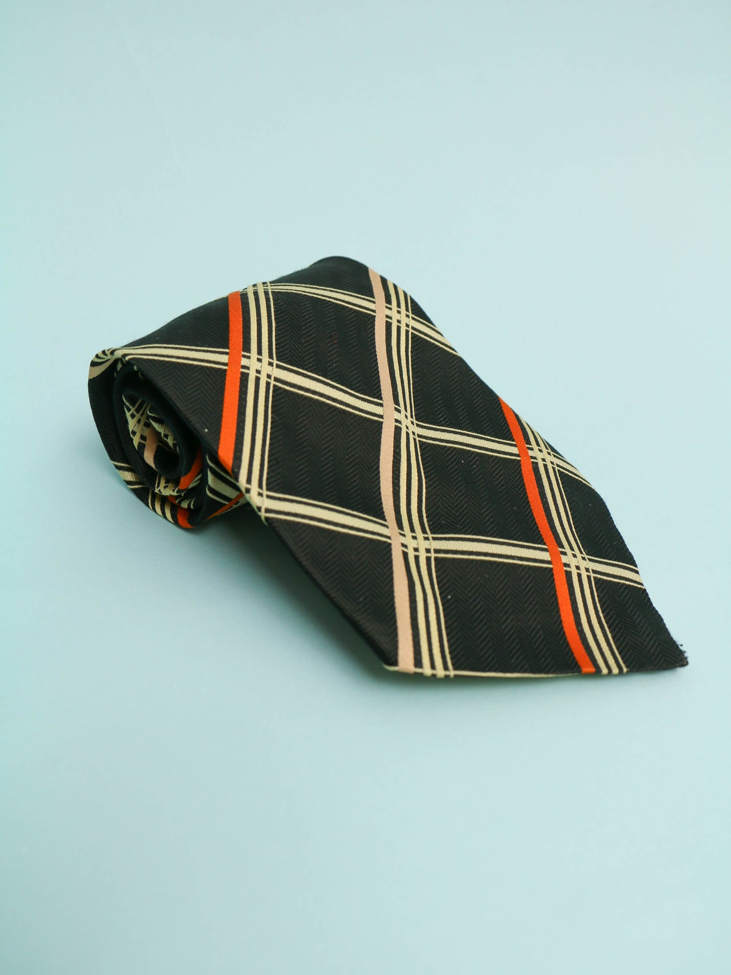 70s Checked Tie