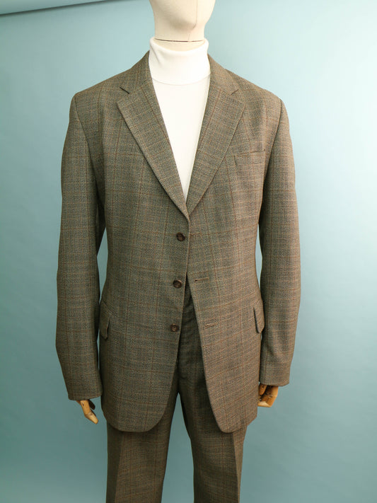 Vintage Wool Suit - 44R/38” Waist