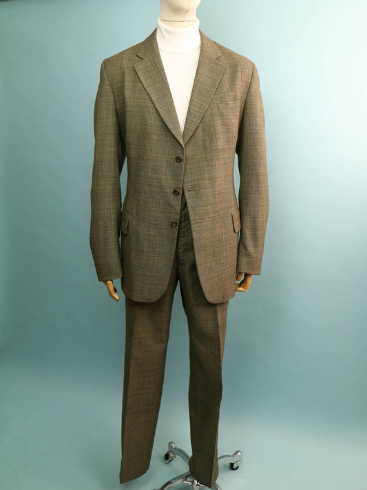 Vintage Wool Suit - 44R/38” Waist