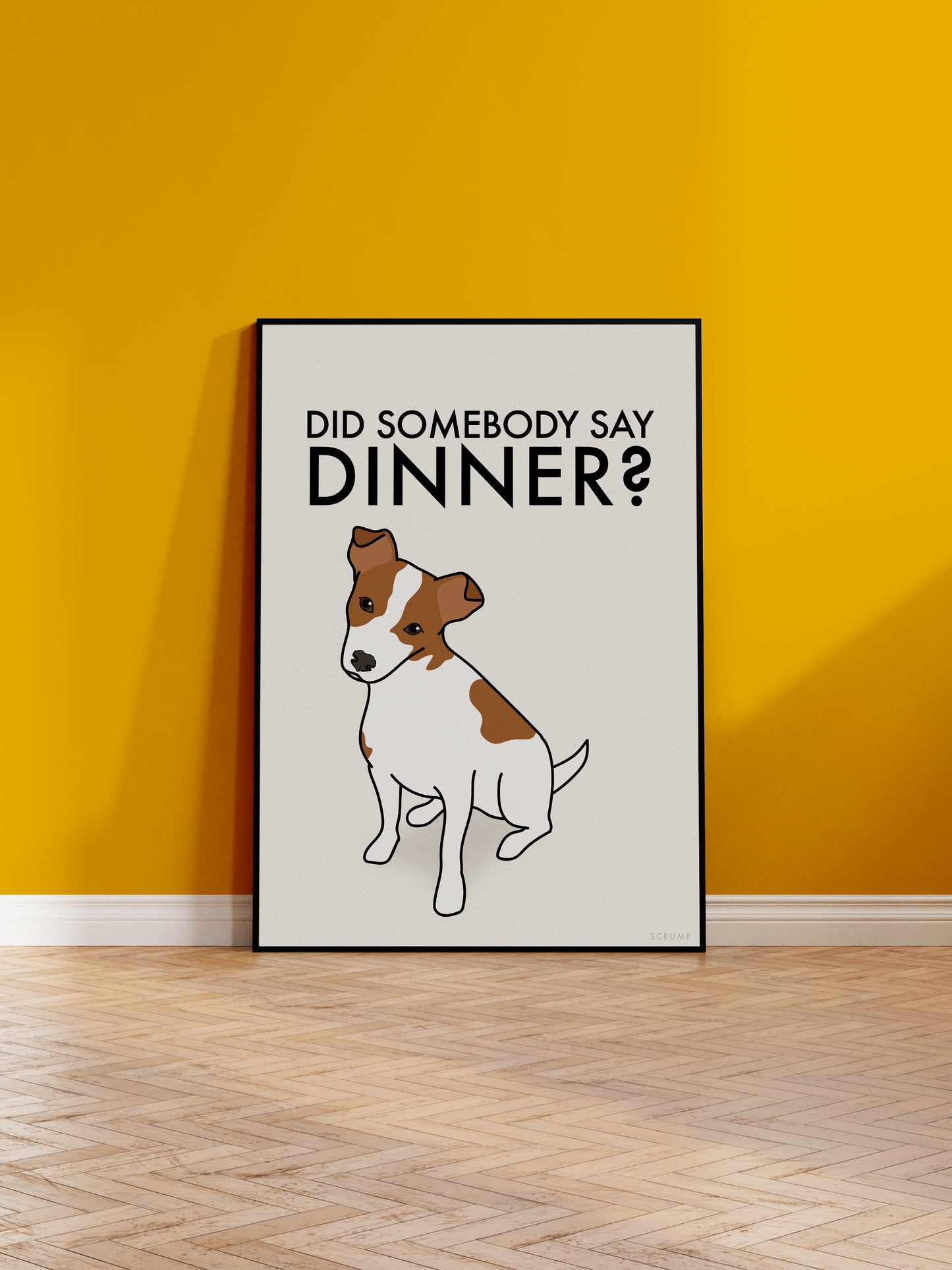 "Dinner" Jack Russell Print