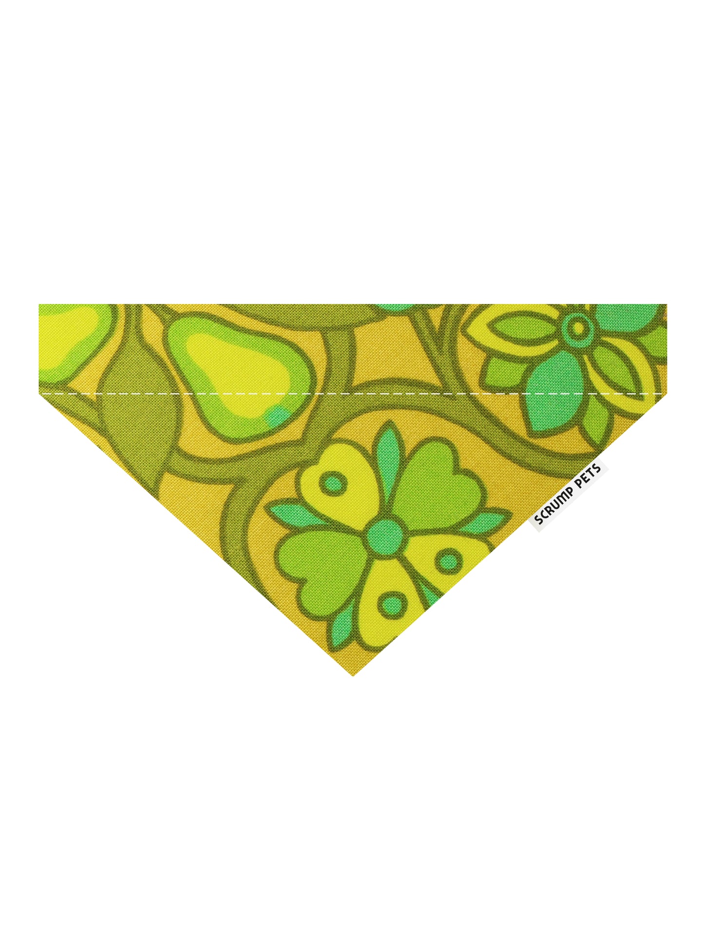 60s Floral Pear Bandana