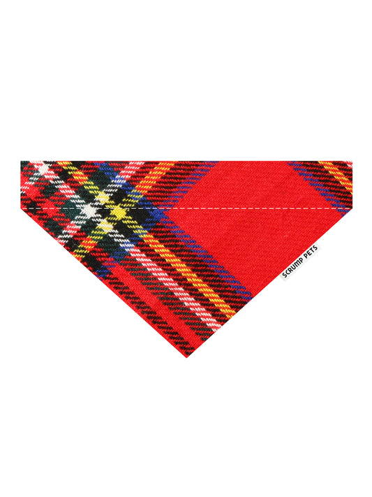 Red Tartan Bandana